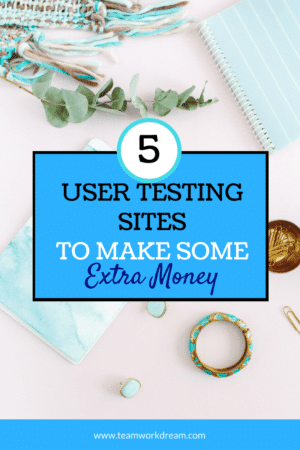 5 user testing sites to make some extra money