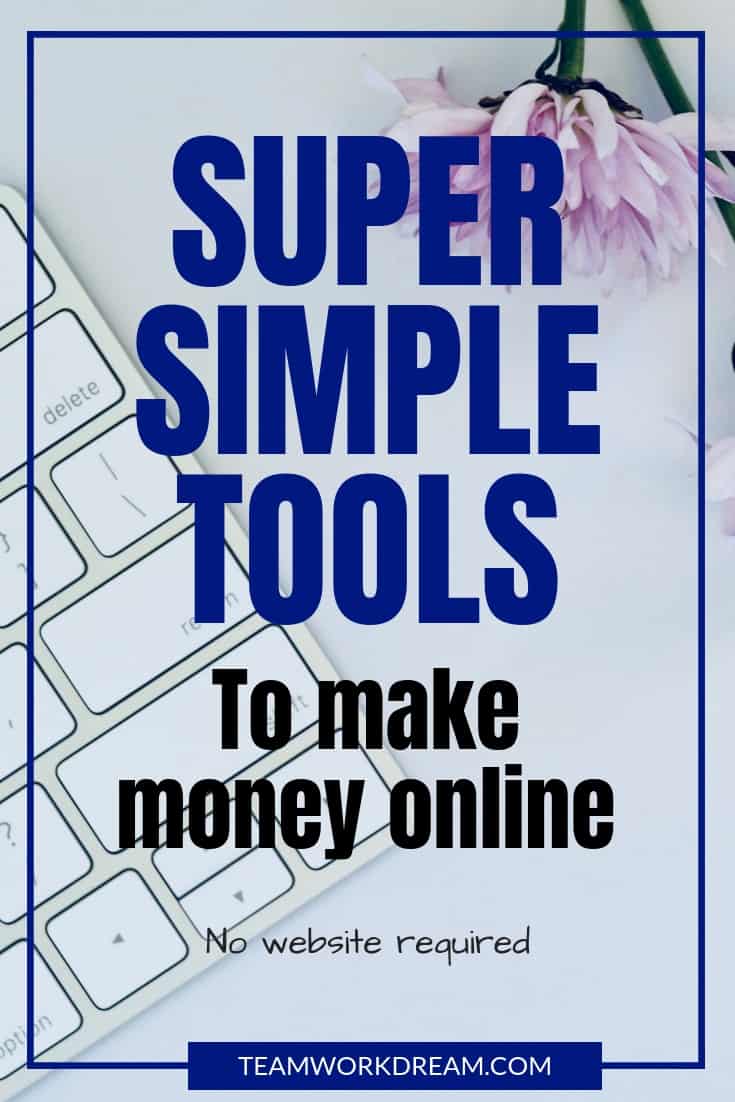 Super Simple Essential Tools needed to start successfully working from home. Make money online with these 5 must-have tools. Find out more #essetnialtools #workfromhome #earnmoneyonline #makemoneyonline