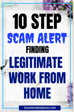 Follow the 10 Steps to find Real Work From Home Jobs Today. Get the skill to avoid getting scammed and find legit online work from home jobs that pay weekly #realworkfromhomejobs #workfromhome #legitonlinejobs
