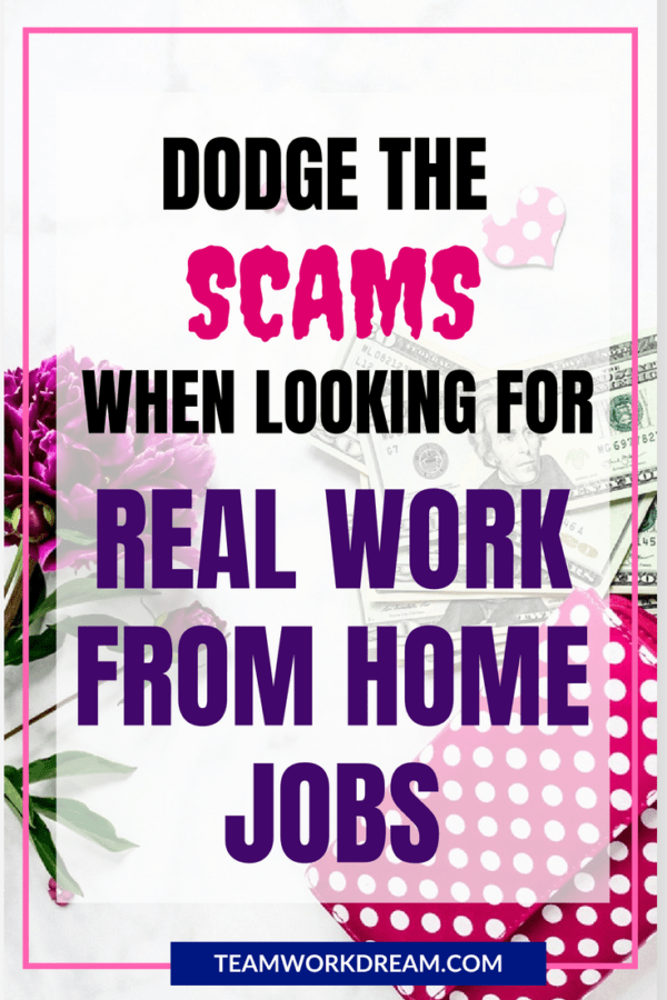 Dodge The Scams When Looking For Real Work From Home Jobs. follow the 10 Step Method to avoiding the pitfalls of getting scammed finding remote work. Make money online easily by following these 10 steps. #realworkfromhomejobs #scamalert #workfromhome #legitmatejobs #makemoneyonline
