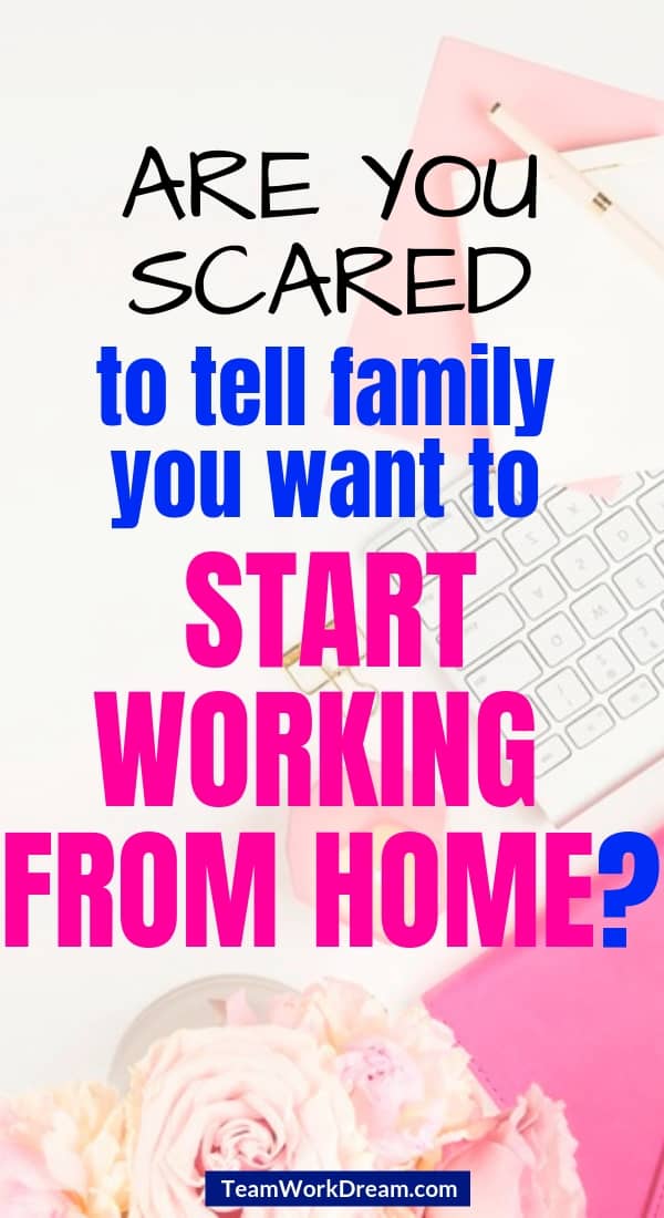 quit your job to work from home