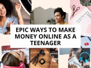 Teenager make money online