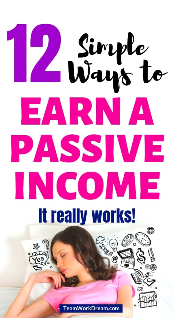 Want to find out some excellent ways to earn a passive income online? Well now you can by using these great passive income ideas. Use these easy passive income strategies to make money while you sleep. Learn the best ways how to create a passive income with no money. #passiveincome #passiveincomeideas #makemoneyonline #passivesidehustles #affiliatemarketing