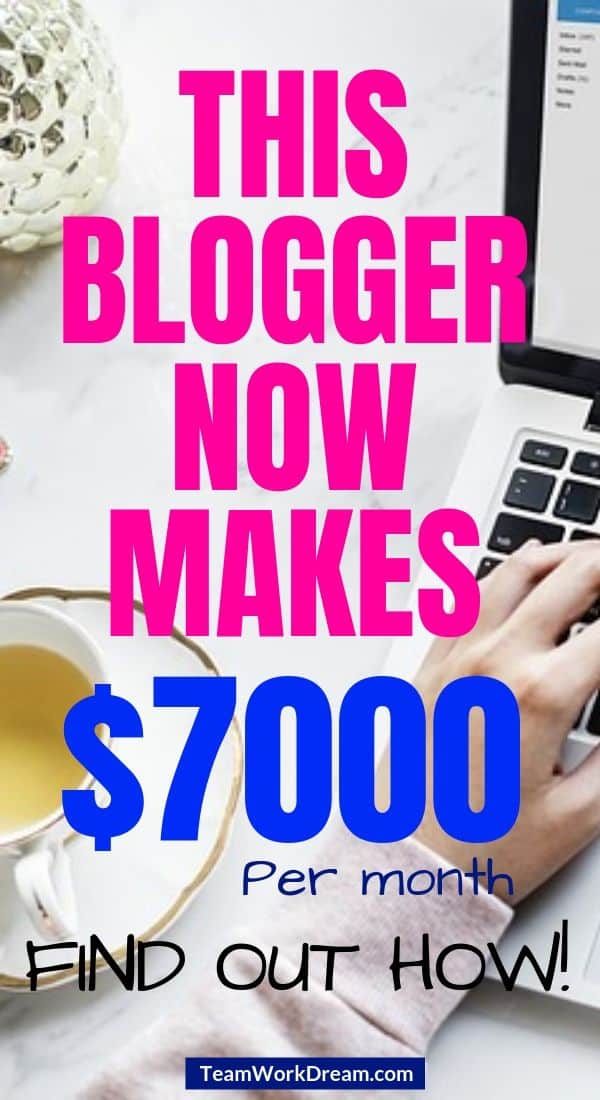 How a blogger makes a full-time income