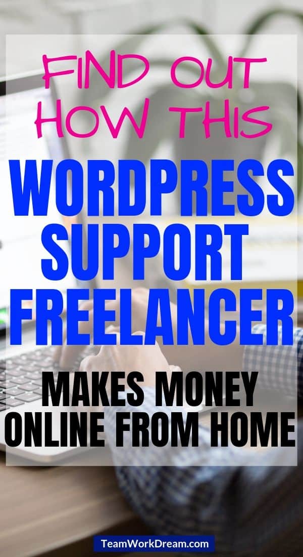 WordPress Support Freelancer providing a service