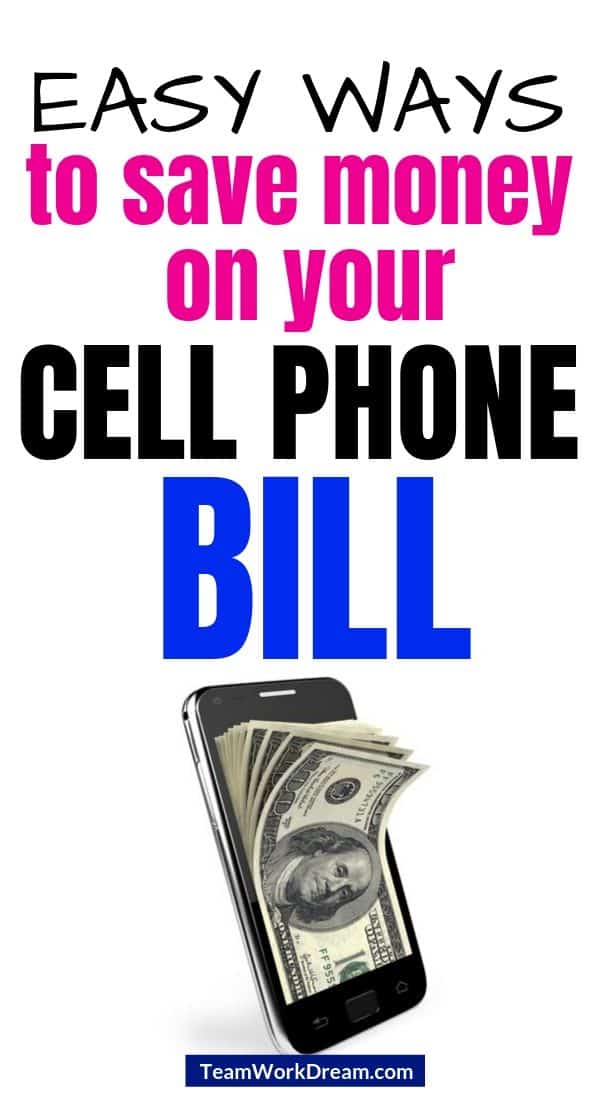 saving money on cell phone