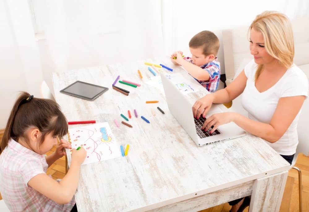 Simple Solid and Sane Ways to Work at Home With Kids