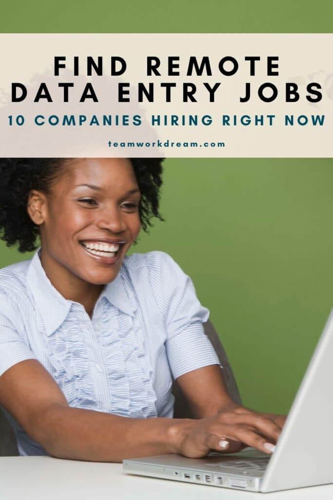 Remote Data Entry Jobs