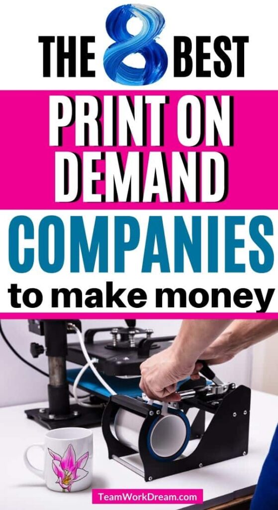 print on demand company printing image on coffee mugs.