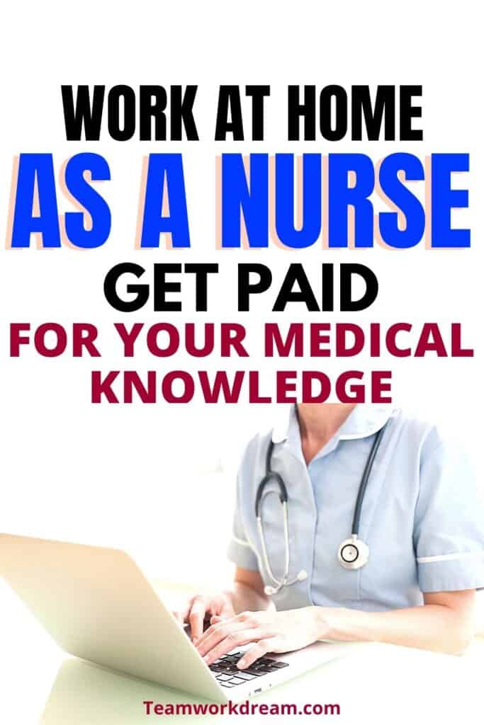 Top Work From Home Nursing Jobs Teamwork Dream