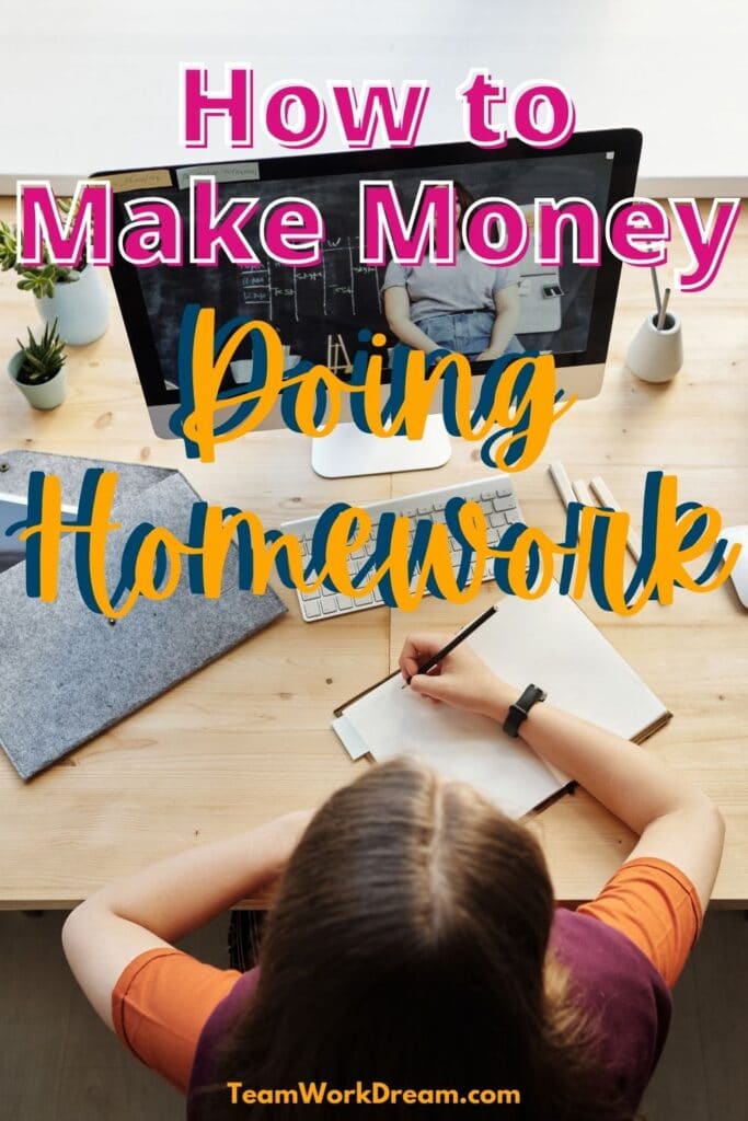 get paid to do homework online