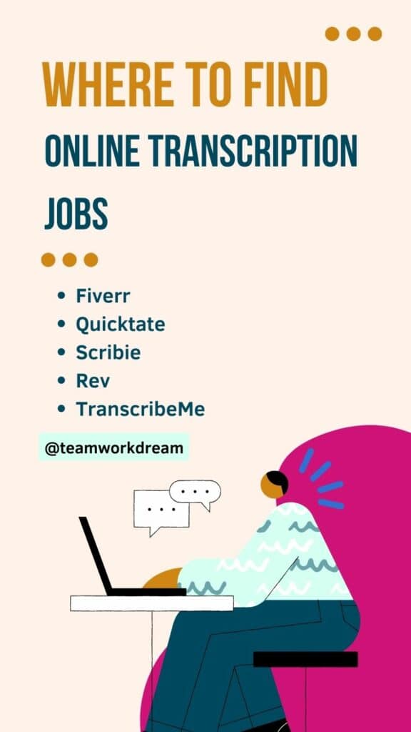 Where to find online transcription jobs