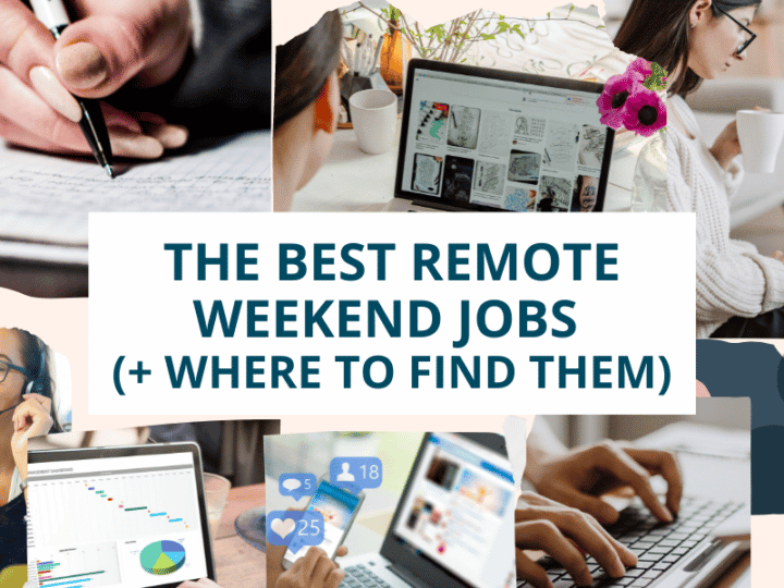 The Best Remote Weekend Jobs & Where to Find Them